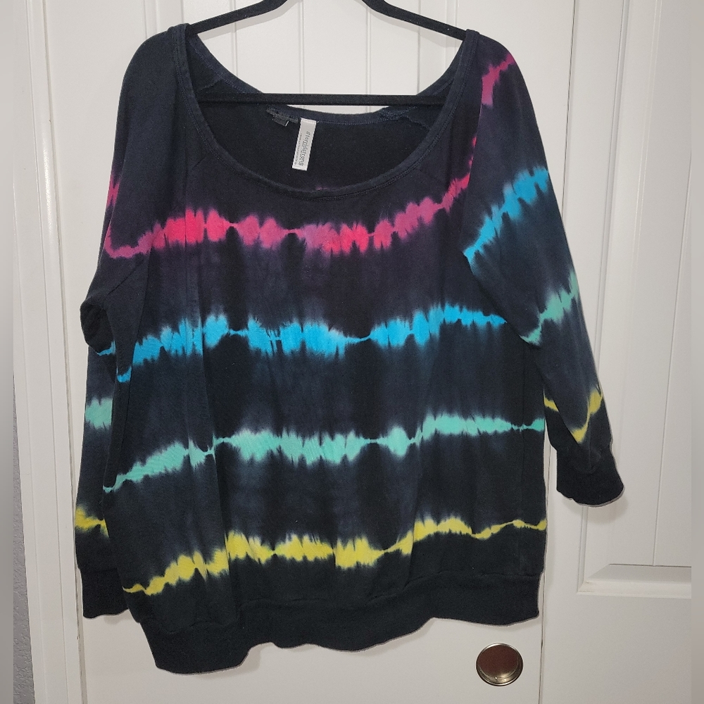 Torrid tie dye sweat shirt size 1